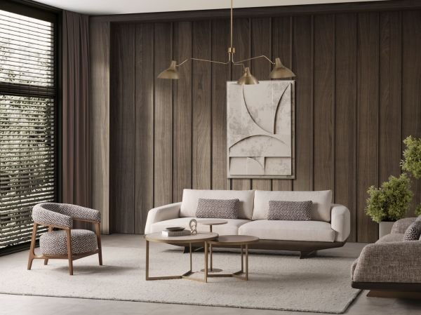 Luccay Koltuk Takımı ( üçlü )