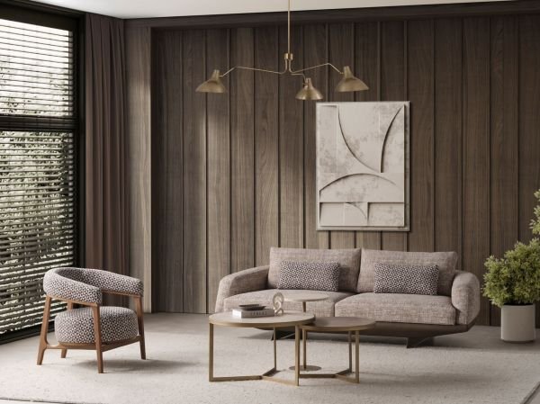 Luccay Koltuk Takımı ( üçlü )