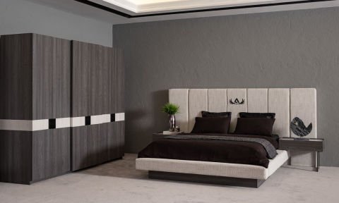 Monaco Yatak Odası 6 Kapılı Dolap