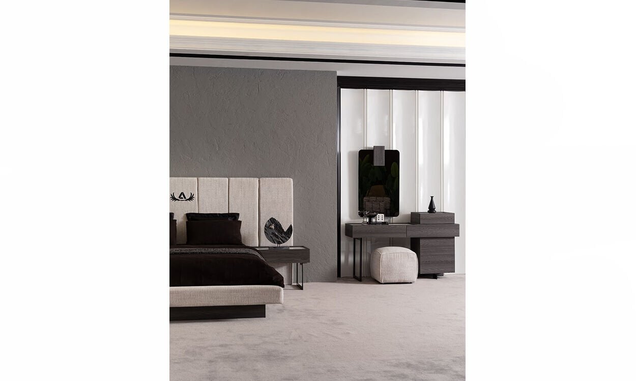 Monaco Yatak Odası(Aynalı Şifonyer)