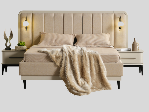 Destan Yatak Odası(Bazalı Karyola)