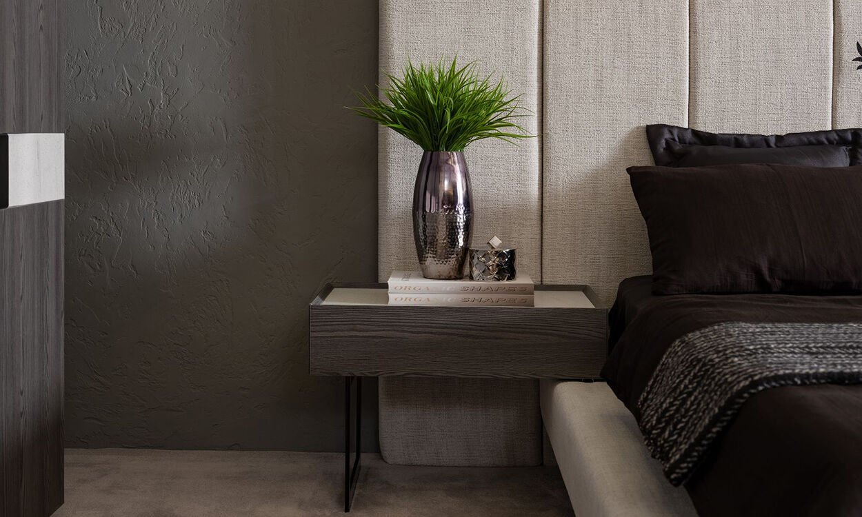 Monaco Yatak Odası(Panolu Komodin)