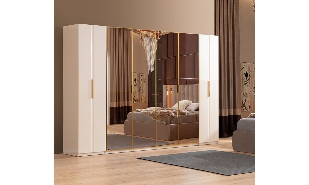 Asos 6 Kapılı Dolap