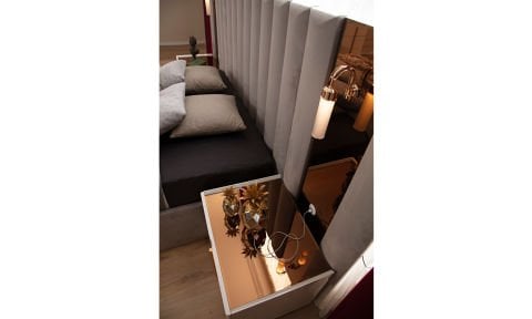 Asos 160*200 cm Başlıklı Bazalı Karyola