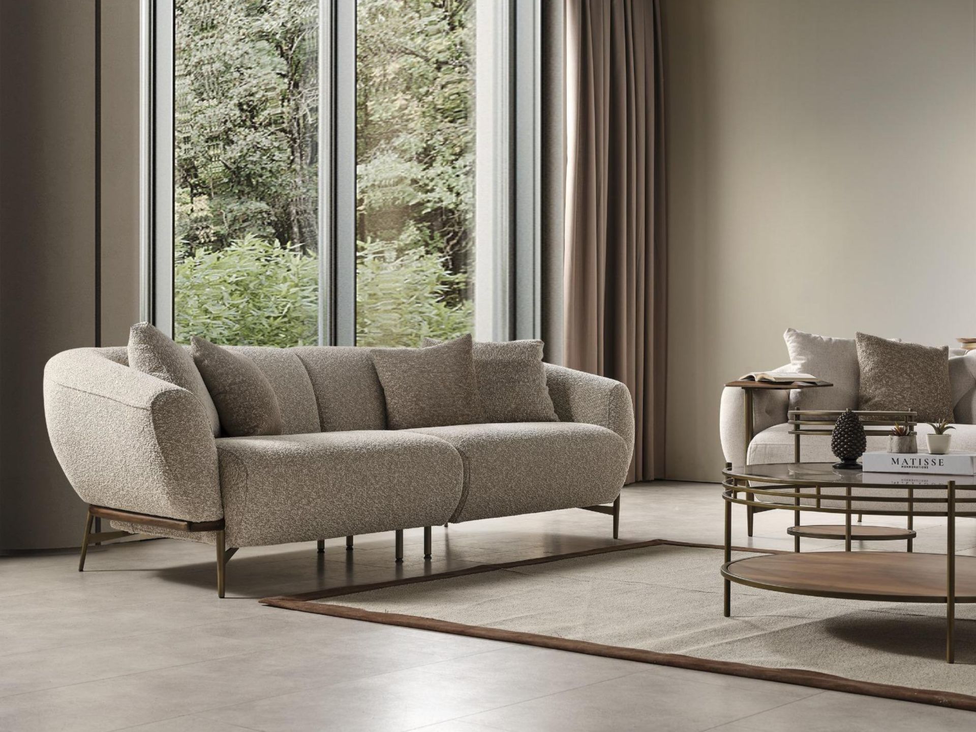 Meva Koltuk Takımı ( üçlü )