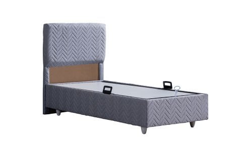 Kristal 100*200 cm Tek Kişilik Başlıklı Baza