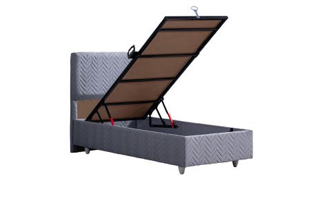 Kristal 100*200 cm Tek Kişilik Başlıklı Baza