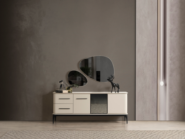 Destan Antrasit Yemek Odası Takımı