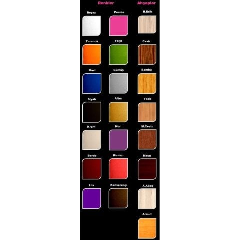 İzlanda Metal/Ahşap Çift Kişilik Karyola 160*200cm