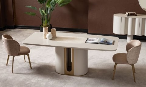 Porto Yemek Odası(Masa ve 6 Sandalye)