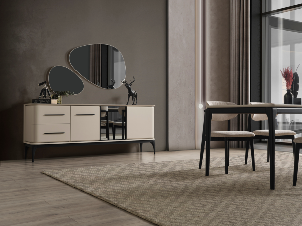 Destan Antrasit Yemek Odası(Konsol)