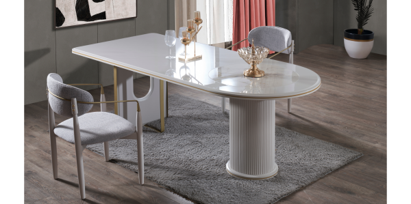 Lizbona Yemek Odası Takımı(Masa ve 6 Sandalye)