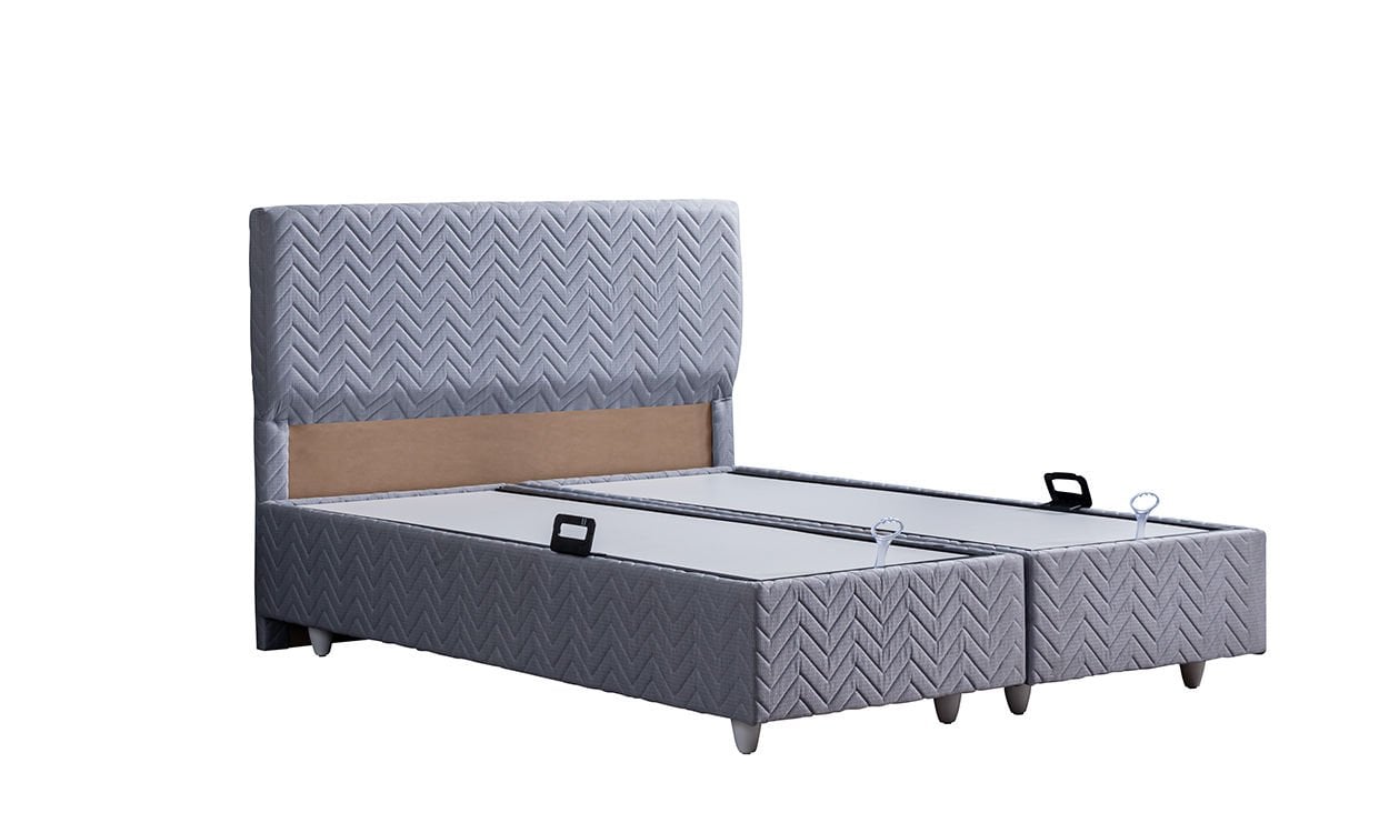 Kristal 180*200 cm Çift Kişilik Başlıklı Baza