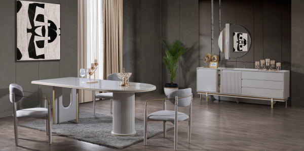 Lizbona Yemek Odası Takımı(6 Sandalye)