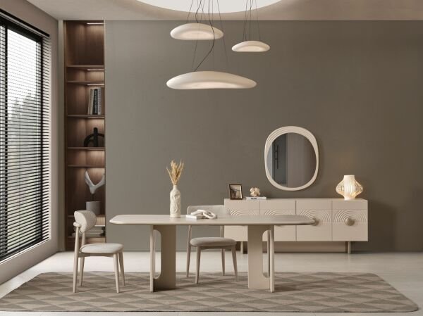 Alya Yemek Odası ( masa + 6 sandalye )