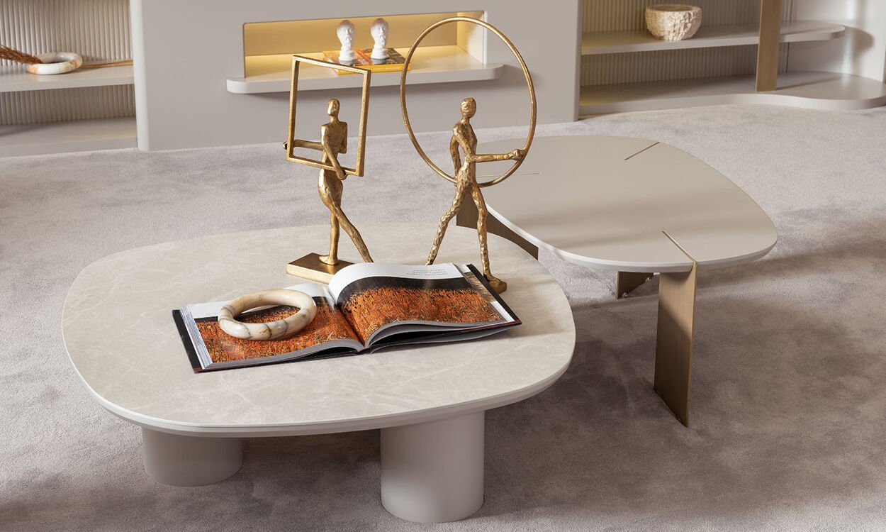 Porto İkili Orta Sehpa