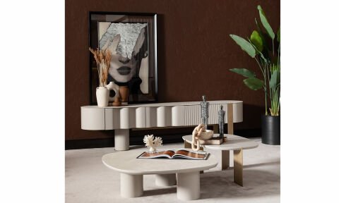 Porto İkili Orta Sehpa