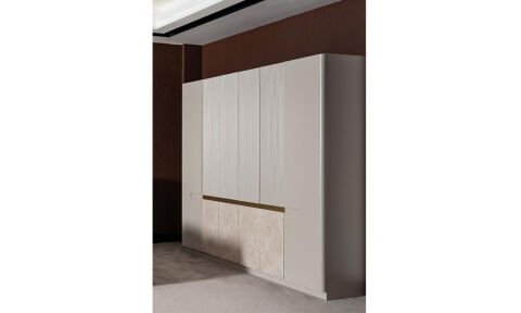 Porto Yatak Odası 6 Kapaklı Dolap