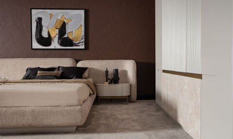 Porto Yatak Odası 6 Kapaklı Dolap