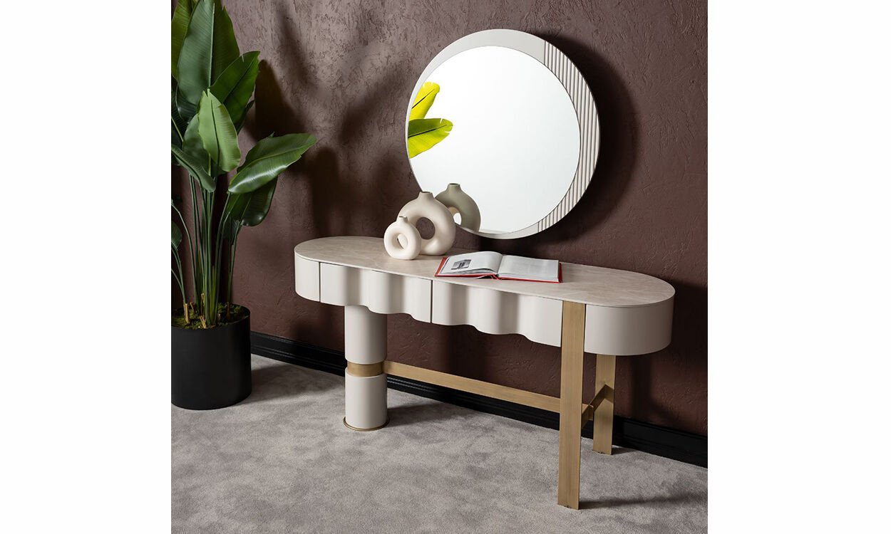 Porto Yatak Odası Aynalı Şifonyer