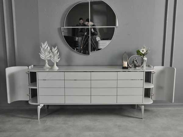 Karya Gümüş Yemek Odası Takımı