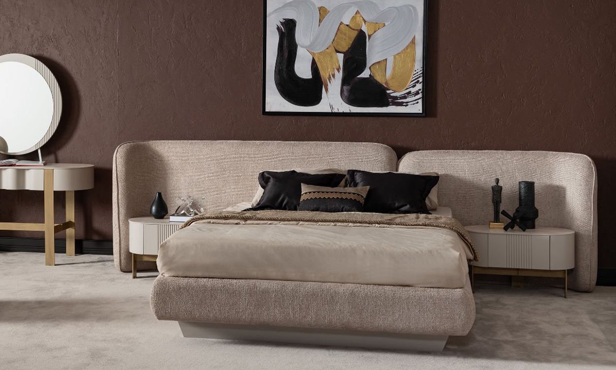 Porto Yatak Odası 160*200 cm Başlıklı Karyola