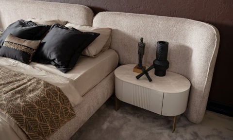 Porto Yatak Odası 180*200 cm Başlıklı Karyola