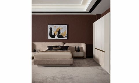 Porto Yatak Odası 160*200 cm Başlıklı Bazalı Karyola