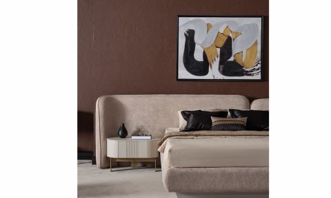 Porto Yatak Odası 180*200 cm Başlıklı Bazalı Karyola
