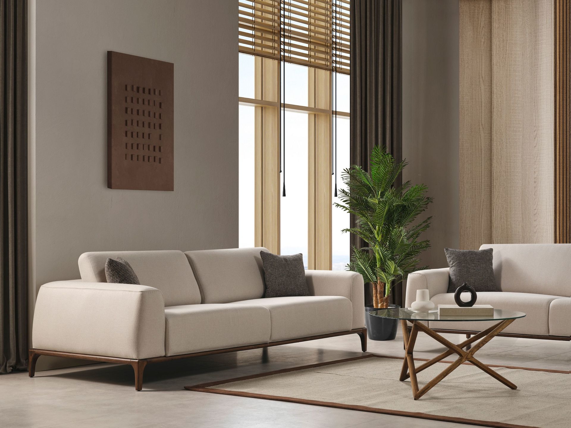 Siesta Koltuk Takımı (Üçlü Koltuk)