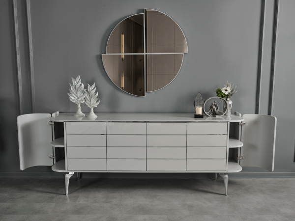 Karya Gümüş Yemek Odası(Konsol)