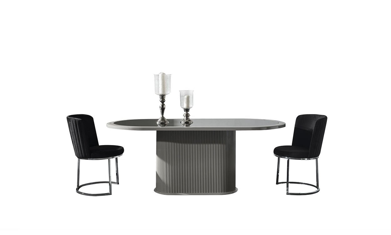 Guccix Gray Yemek Masası