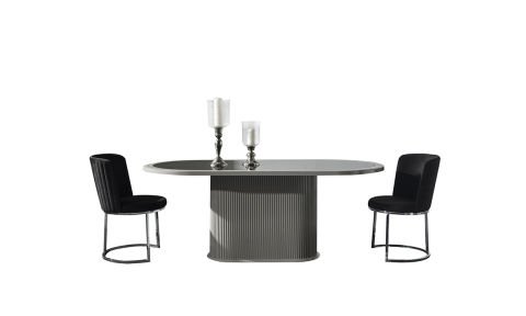 Guccix Gray Yemek Masası