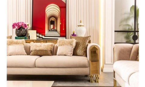 Solo Modern Koltuk Takımı (3+3+1+1)