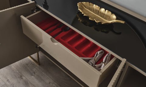 Guccix Cappucino Yemek Odası Takımı