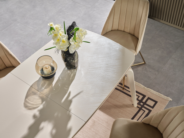 Karya Gold Yemek Odası(Masa ve 6 Sandalye)