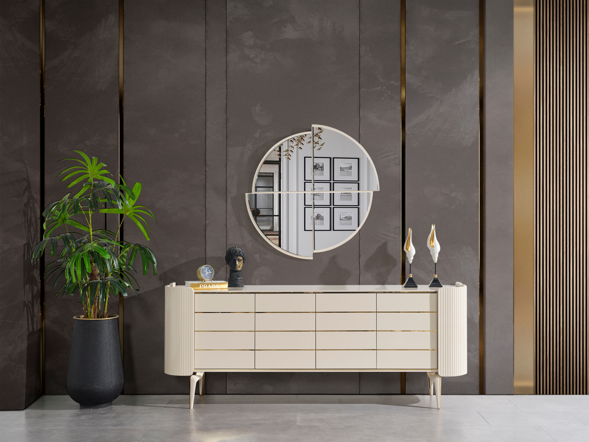 Karya Gold Yemek Odası(Konsol)