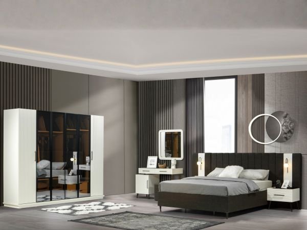 Asil Yatak Odası Aynalı Şifonyer