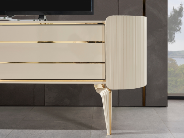 Karya Gold Şömineli TV Ünitesi