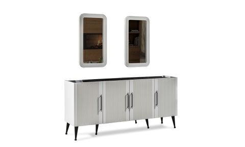 Asil Yemek Odası Aynalı Konsol