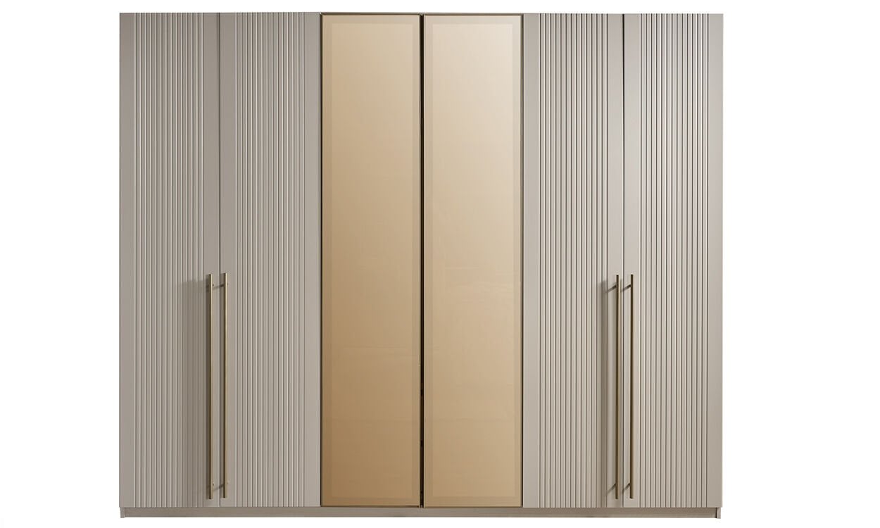 Eva Natura Yatak Odası 6 Kapaklı Dolap