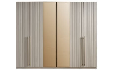 Eva Natura Yatak Odası 6 Kapaklı Dolap