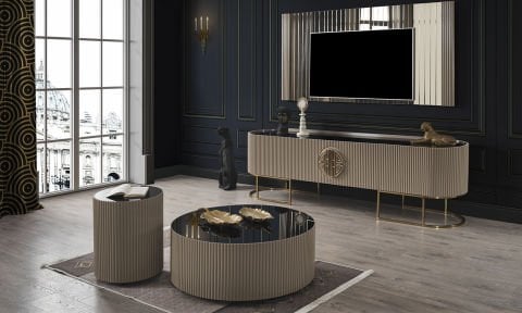 Guccix Cappucino Orta Sehpa