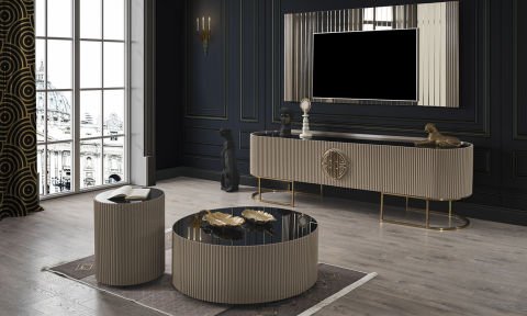 Guccix Cappucino Orta Sehpa