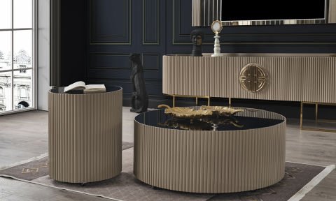 Guccix Cappucino Orta Sehpa