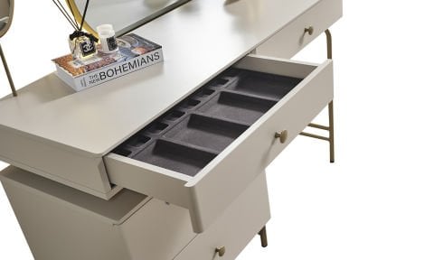 Eva Natura Yatak Odası Aynalı Şifonyer