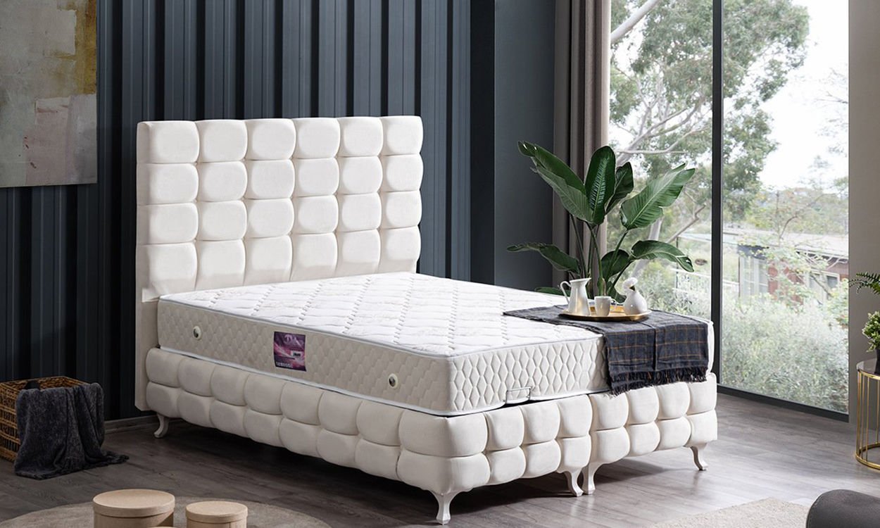 Duke 150*200 cm Çift Kişilik Başlıklı Baza Seti