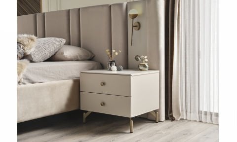 Eva Natura Yatak Odası Panolu Komodin