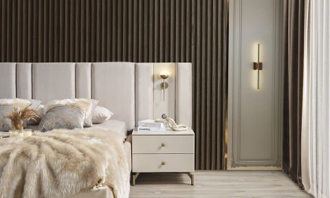 Eva Natura Yatak Odası Panolu Komodin