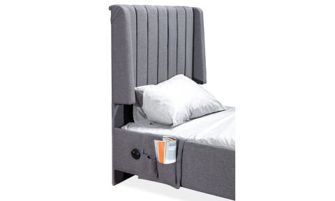 Asil Genç Odası Takımı (4 Kapılı Dolap, Komodin, Başlıklı Karyola)